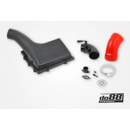 do88 Intake System w/Inlet Pipe Red Hose, VAG 1.8 2.0 TSI (MQB) V1