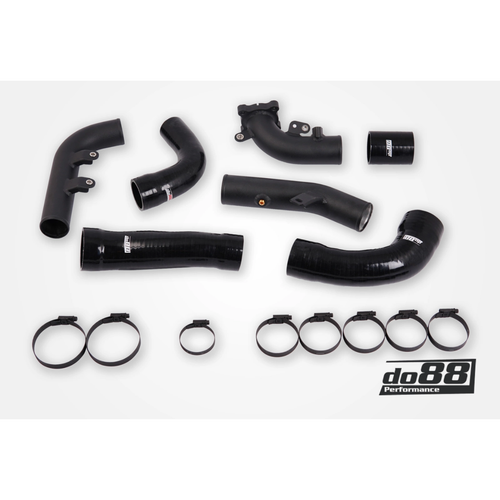do88 Performance Intercooler w/ Pressure Pipes Black Hoses, Toyota Yaris GR