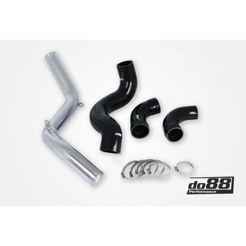 do88 Performance Pressure Pipes w/Black Hoses, Volvo V70/S80 2.5T/2.5FT/AFV 08‑15