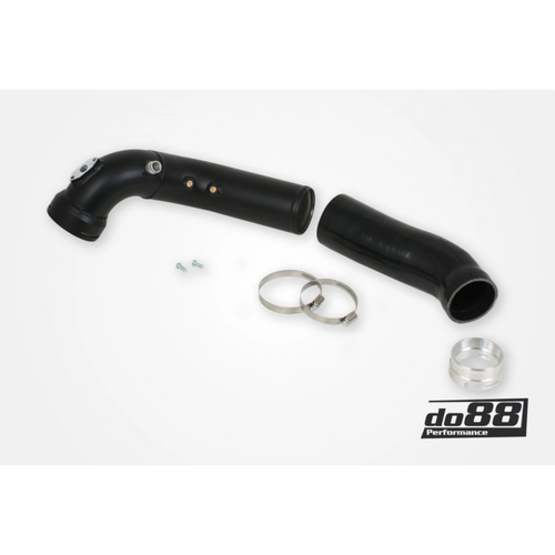 do88 Performance Pressure Pipe w/Black Hose, BMW 1/2/3/4‑Series (F2X/F3X) / M2 (F87) 12‑18