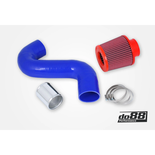 do88 Cold Air Filter Relocation Kit w/Blue Hose, SAAB 9‑3 T7 99‑02