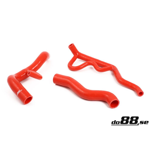 do88 Red Coolant Hose Kit, Volvo 700/940 Turbo