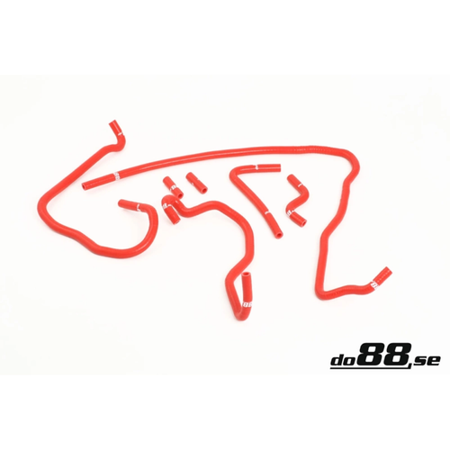 do88 Red Vacuum Hoses, Audi S3 1.8T (APY/AUL) 1999–2001