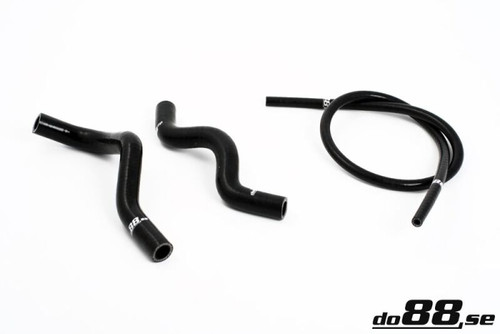do88 Volvo 240 Coolant Hoses Complement Black