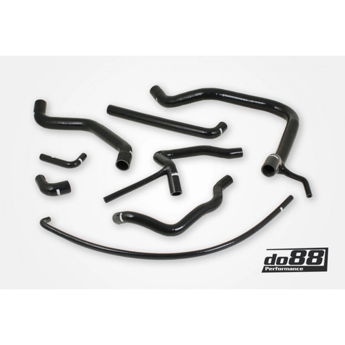 do88 Black Coolant Hoses, SAAB 900 Turbo 16 1984–1993