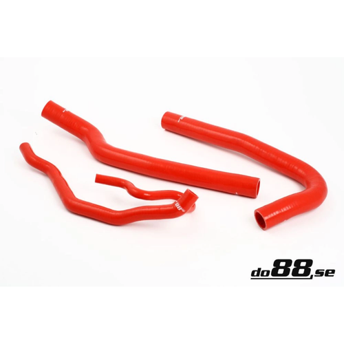 do88 Red Coolant Hoses, Volvo 740/940 (w/T5 Engine)