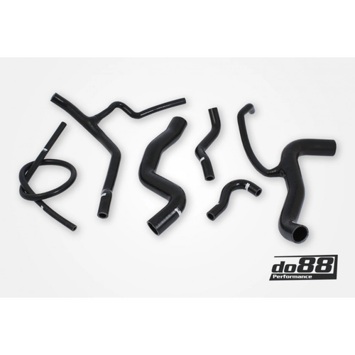 do88 Black Coolant Hose Kit, Volvo 740/780/960 Turbo 16V