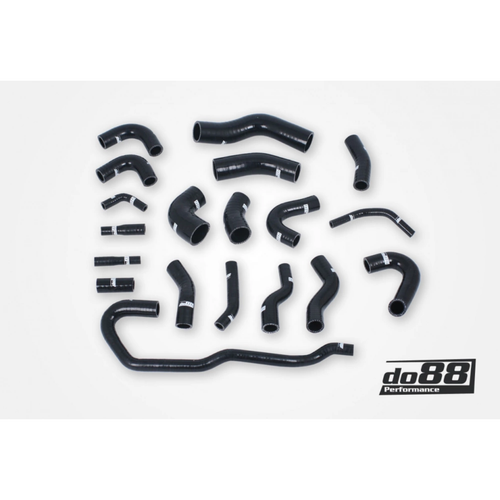 do88 Black Coolant Hose Kit, Audi RS6 4.2L BiTurbo (C5) 02–04