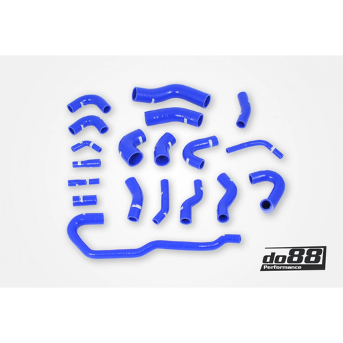 do88 Blue Coolant Hose Kit, Audi RS6 4.2L BiTurbo (C5) 02–04