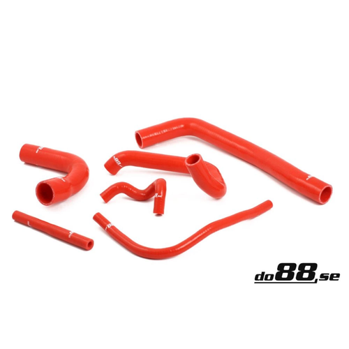 do88 Red Coolant Hose Kit, SAAB 9000 Turbo 94–98