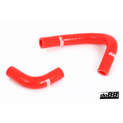 do88 Red Coolant Hose Kit, Volvo 740/940 Turbo 92–98 Oil Cooler