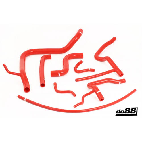 do88 Red Coolant Hose Kit, SAAB 900 Turbo T8 81–89