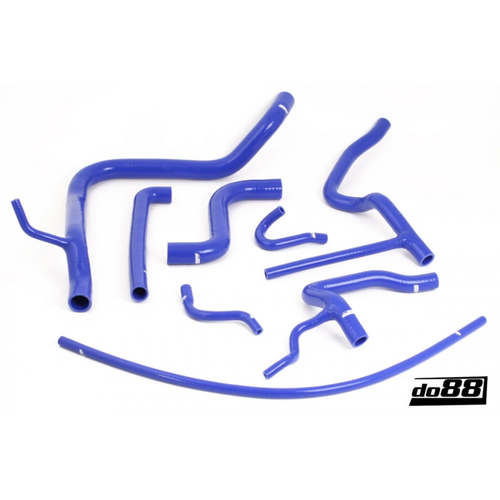 do88 Blue Coolant Hose Kit, SAAB 900 Turbo T8 81–89