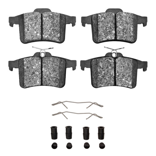 DFC 10-19 Jaguar XJ Rear 4000 HybriDynamic Brake Pads and Hardware Kit