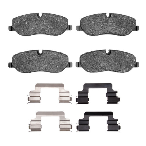 DFC 4000 HybriDynamic Front Brake Pads and Hardware Kit, Land Rover Range Rover Sport 2005-2009