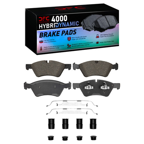 DFC 05-12 Mercedes-Benz ML350 Front 4000 HybriDynamic Brake Pads and Hardware Kit