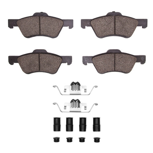 DFC 05-12 Ford Escape Front 4000 HybriDynamic Brake Pads and Hardware Kit