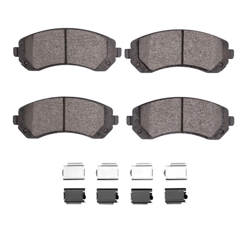DFC 01-07 Buick Rendezvous Front 4000 HybriDynamic Brake Pads and Hardware Kit