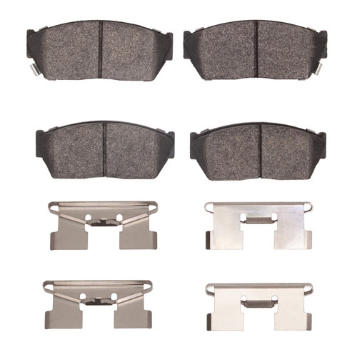 DFC 82-87 Honda Civic Sedan Front 4000 HybriDynamic Brake Pads and Hardware Kit