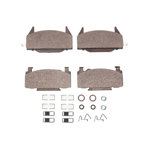 DFC 80-82 Chevrolet Chevette Front 4000 HybriDynamic Brake Pads and Hardware Kit
