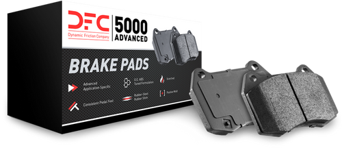 DFC 5000 Advanced Ceramic Front Brake Pads and Hardware Kit, Ford Ranger (Usa/Canada) 2024-2025