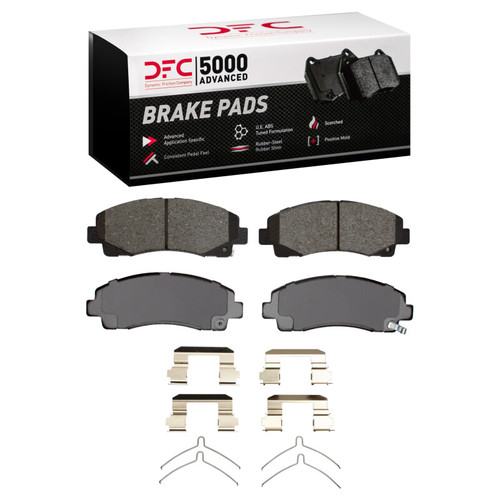 DFC 06-20 Acura TLX Front 5000 Advanced Ceramic Brake Pads and Hardware Kit