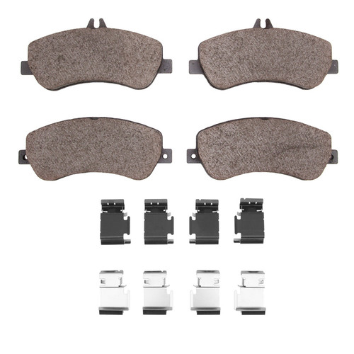 DFC 10-15 Mercedes-Benz GLK350 Front 5000 Advanced Ceramic Brake Pads and Hardware Kit