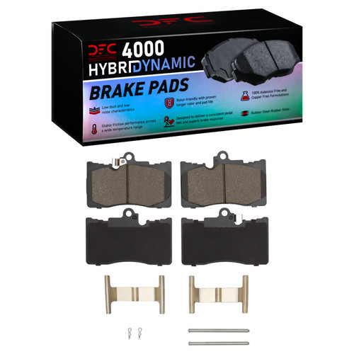 DFC 06-25 Lexus GS450H Front 4000 HybriDynamic Brake Pads and Hardware Kit