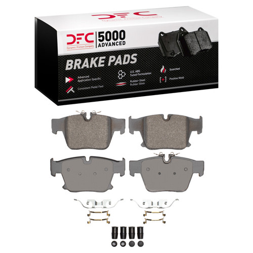 DFC 23-25 BMW i5 Rear 5000 Advanced Low Metallic Brake Pads and Hardware Kit