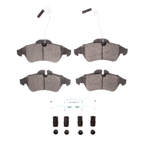 DFC 5000 Advanced Low-Metallic Front Brake Pads and Hardware Kit, Dodge Sprinter 2500 2002-2006