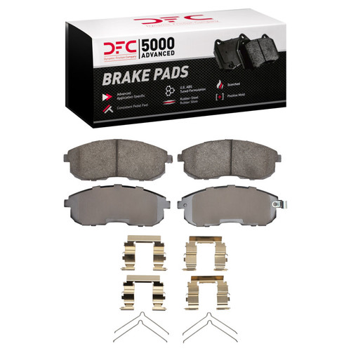 DFC 89-06 Infiniti I30 Front 5000 Advanced Ceramic Brake Pads and Hardware Kit