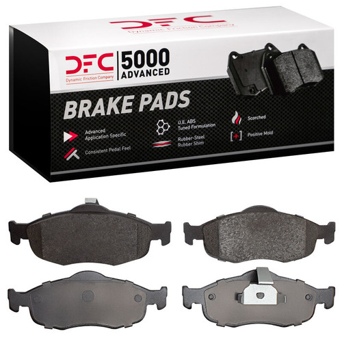 DFC 5000 Advanced Low-Metallic Front Brake Pads, Ford Contour 1995-2004