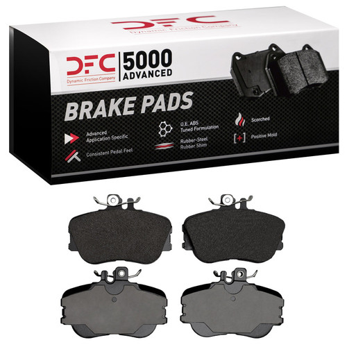 DFC 5000 Advanced Low-Metallic Front Brake Pads, Mercedes-Benz C220 1994-1998