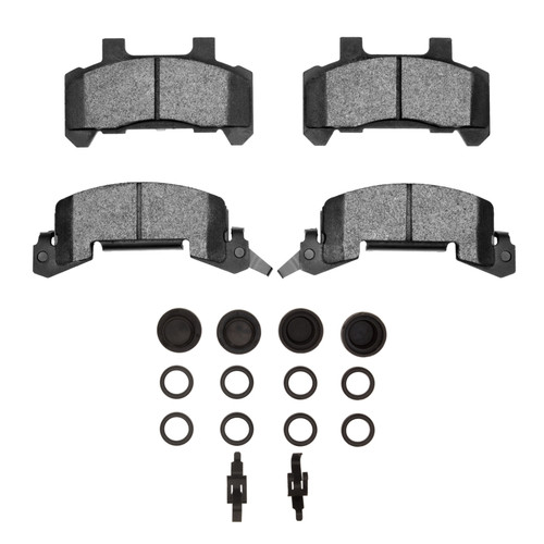 DFC 82-89 Buick Skyhawk Front 4000 HybriDynamic Brake Pads and Hardware Kit