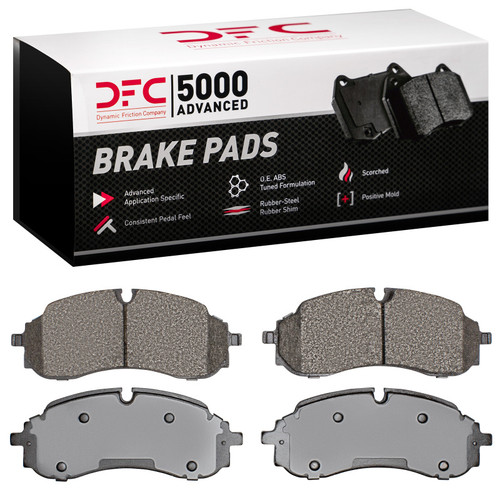 DFC 5000 Advanced Semi-Metallic Front Brake Pads, Ford Transit-250 2021-2025