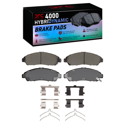 DFC 17-20 Acura MDX Front 4000 HybriDynamic Brake Pads and Hardware Kit