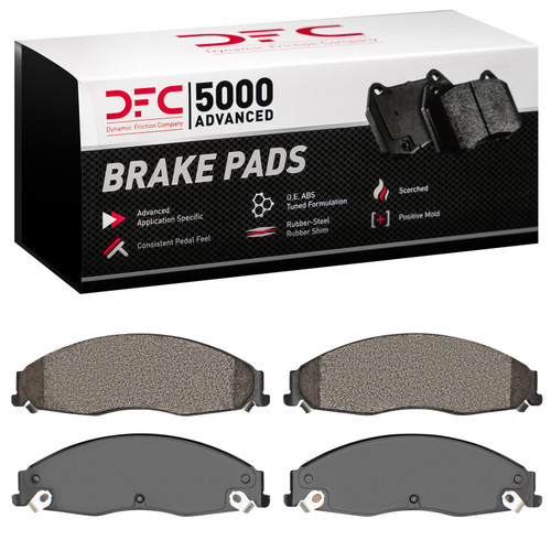 DFC 03-08 Cadillac CTS Front 5000 Advanced Semi Metallic Brake Pads