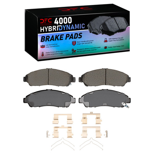 DFC 07-25 Acura RLX Front 4000 HybriDynamic Brake Pads and Hardware Kit