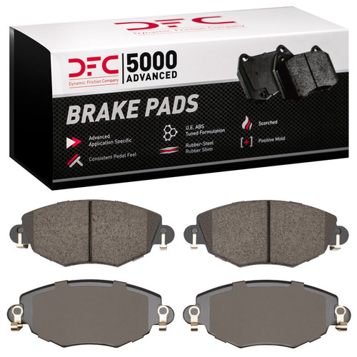 DFC 5000 Advanced Low-Metallic Front Brake Pads, Ford Mondeo (Mexico) 2001-2008
