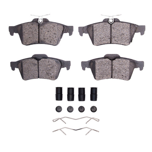 DFC 18-22 Ford EcoSport Rear 4000 HybriDynamic Brake Pads and Hardware Kit