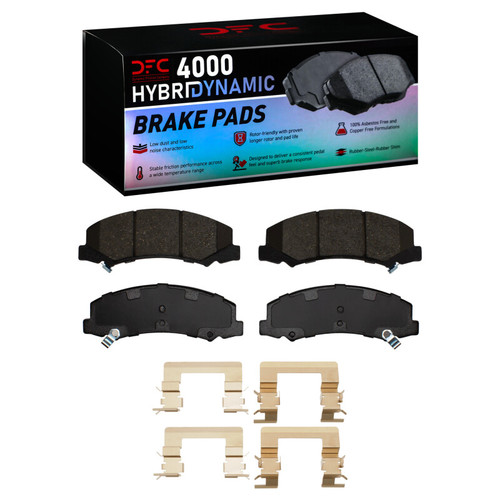 DFC 06-16 Buick Lucerne Front 4000 HybriDynamic Brake Pads and Hardware Kit