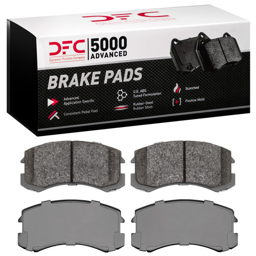 DFC 5000 Advanced Ceramic Front Brake Pads, Mitsubishi Lancer 2002-2007