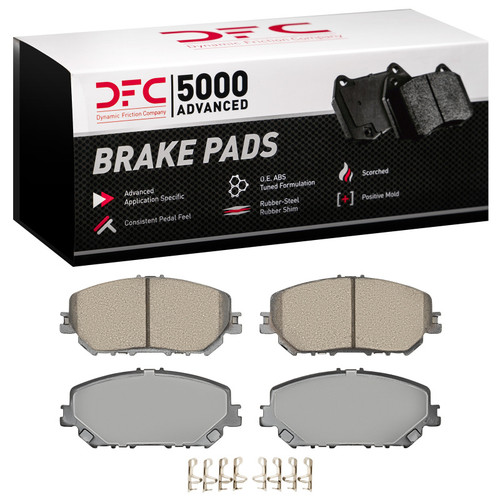 DFC 5000 Advanced Ceramic Front Brake Pads, Nissan X-Trail (Mexico) 2021-2025