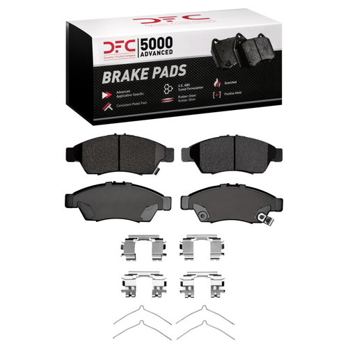 DFC 06-07 Suzuki Aerio Front 5000 Advanced Ceramic Brake Pads and Hardware Kit