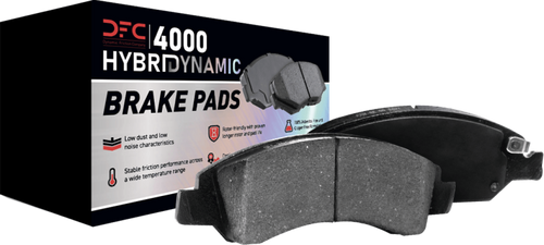 DFC 4000 HybriDynamic Front Brake Pads and Hardware Kit, Polestar Polestar 2 2021-2024
