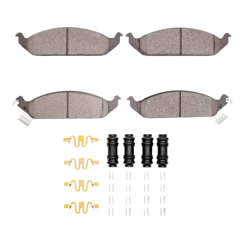 DFC 95-00 Chrysler Cirrus Front 4000 HybriDynamic Brake Pads and Hardware Kit