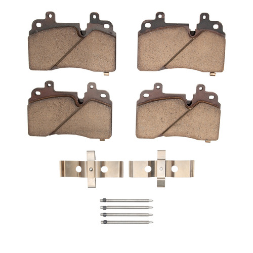 DFC 5000 Advanced Ceramic Front Brake Pads and Hardware Kit, Cadillac CT6 2019-2025
