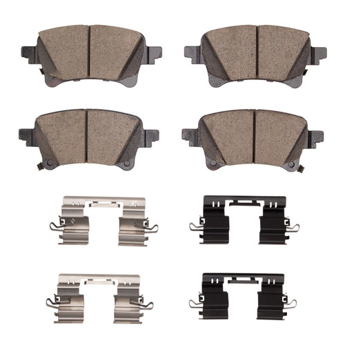 DFC 20-25 Jeep Gladiator Rear 5000 Advanced Ceramic Brake Pads and Hardware Kit