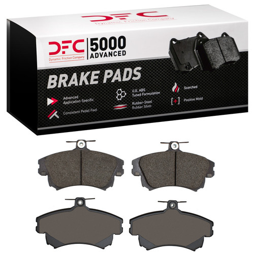 DFC 5000 Advanced Low-Metallic Front Brake Pads, Volvo V40/S40 2000-2004
