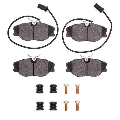 DFC 94-95 Alfa Romeo 164 Front 5000 Advanced Semi Metallic Brake Pads and Hardware Kit